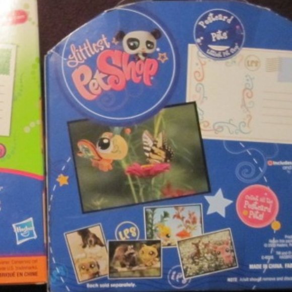 SALE!!- littlest Pet Shop Postcard tattooed Butterfly NIB - Picture 3 of 4
